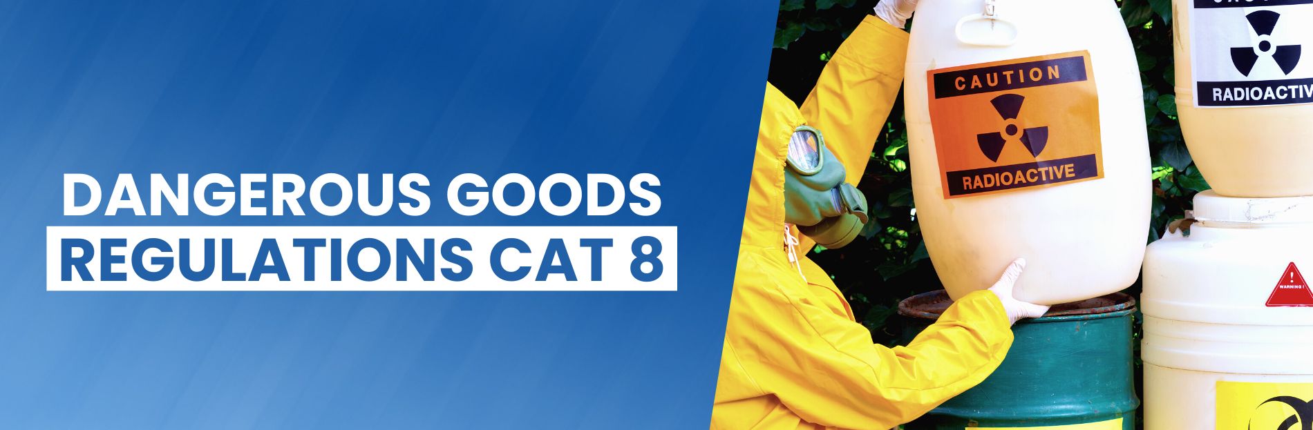 Dangerous Goods Regulations Cat 8 7589